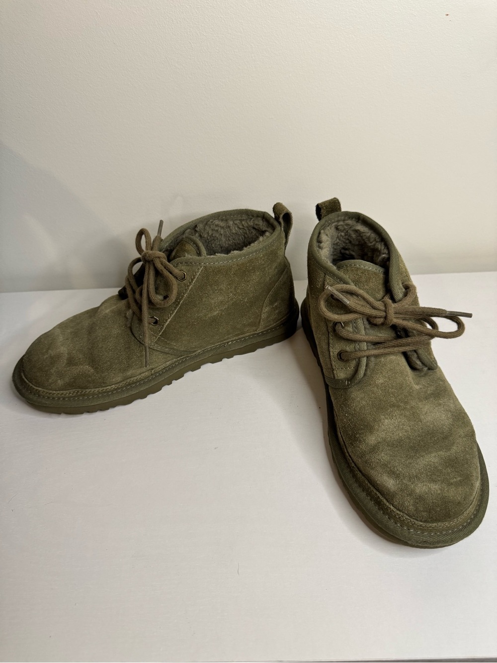UGG‎ Neumel Suede Chukka Boots Men’s Size 9 Olive Green
